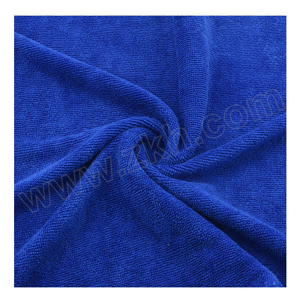 LAUTEE/兰诗 地面消毒纤维毛巾 330×700mm 蓝色 65g 1条