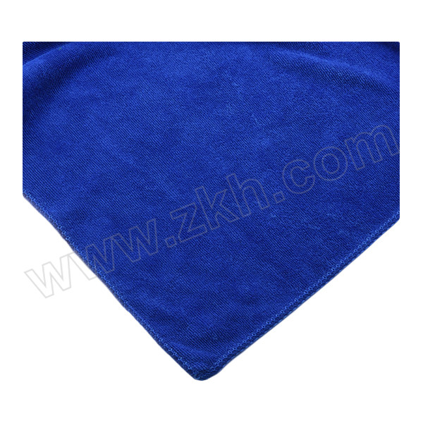 LAUTEE/兰诗 地面消毒纤维毛巾 330×700mm 蓝色 65g 1条