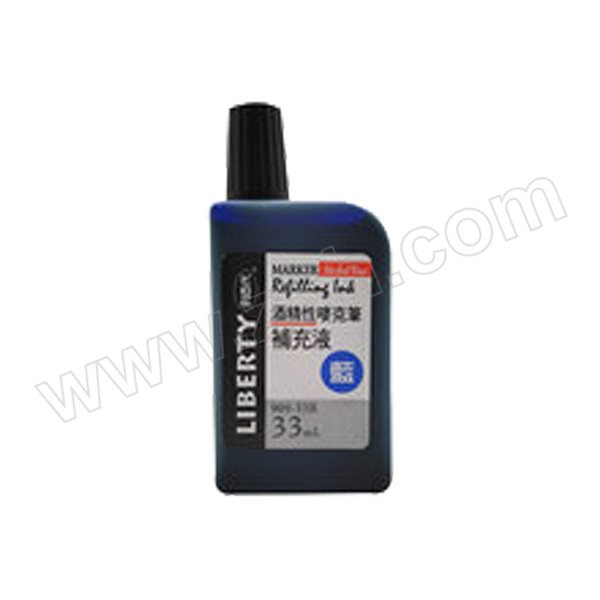 LIBERTY/利百代 酒精性POP唛克笔补充液 909-33R-L 蓝色 33mL 1瓶