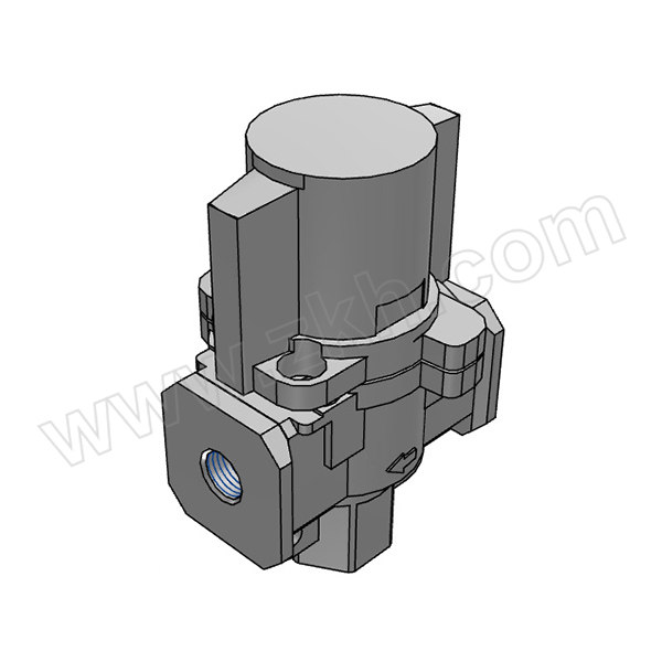 SMC VHS40系列带锁孔残压释放3通阀(单作用型) VHS40-03A 1个