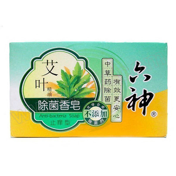 LIUSHEN/六神 艾叶除菌香皂(止痒型) 6901294176973 125g 1块