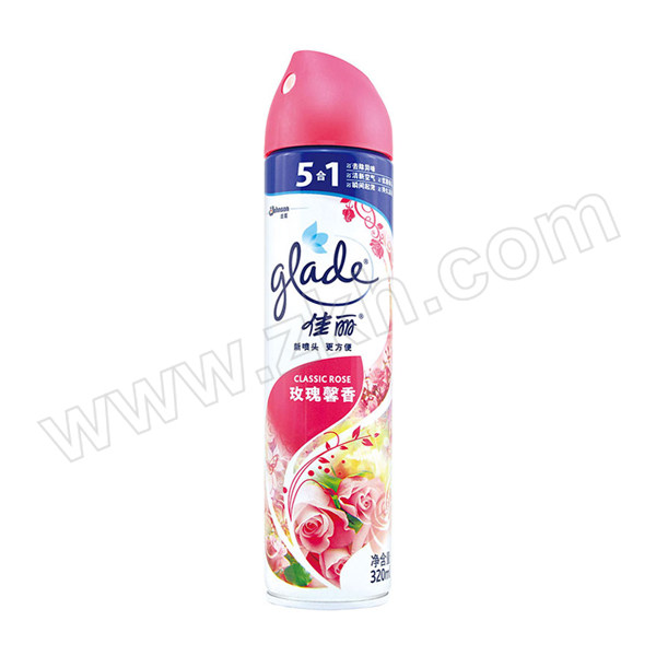 GLADE/佳丽 空气清新喷雾 6901586102116 玫瑰馨香320ml 1瓶