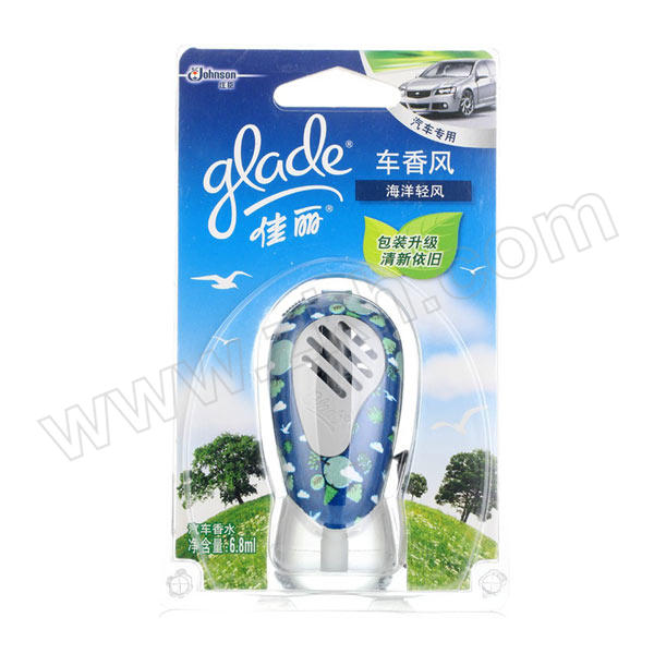 GLADE/佳丽 车香风 6901586102543 海洋轻风-全装6.8ml 1瓶