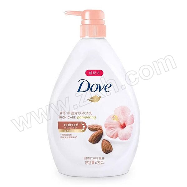 DOVE/多芬 丰盈宠肤沐浴乳(甜杏仁和木槿花) 6902088312522 720g 1瓶