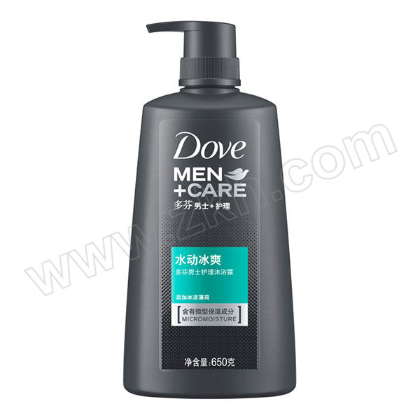 DOVE/多芬 男士护理水动冰爽沐浴露 6902088315301 650g 1瓶