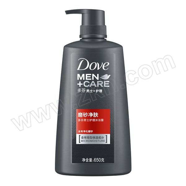 DOVE/多芬 男士护理磨砂净肤沐浴露 6902088316308 650g 1瓶