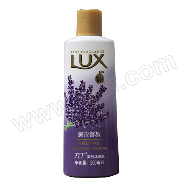 LUX/力士 爽肤沐浴乳(薰衣馨舞) 6902088127249 200ml 1瓶