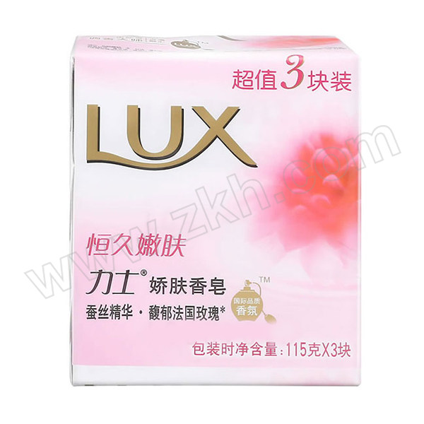 LUX/力士 娇肤香皂恒久嫩肤 6902088307139 115g*3 1组