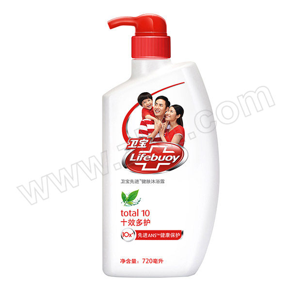 LIFEBUOY/卫宝 先进健肤沐浴露(十效多护) 6902088313567 720ml 1瓶