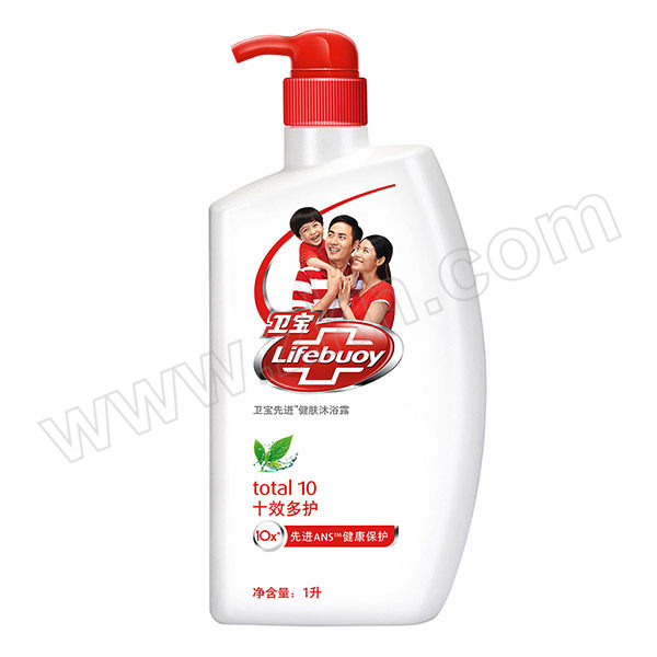 LIFEBUOY/卫宝 先进健肤沐浴露(十效多护) 6902088313574 1L 1瓶