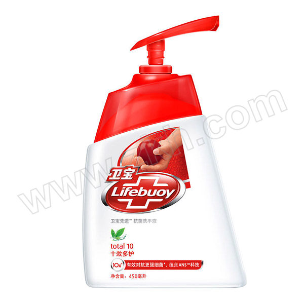 LIFEBUOY/卫宝 先进抗菌洗手液 6902088313864 450ml 1瓶