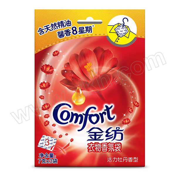 COMFORT/金纺 衣物香氛袋 6902088710793 活力牡丹21g 1包