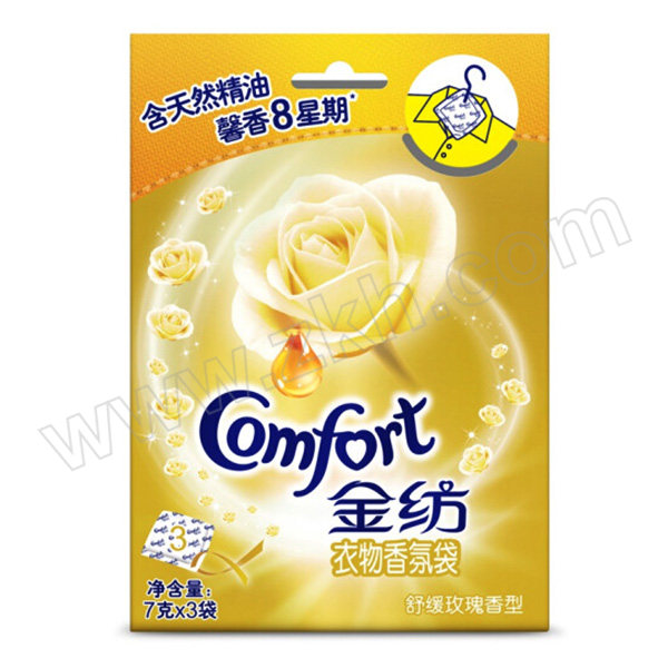 COMFORT/金纺 衣物香氛袋 6902088710809 舒缓玫瑰 21g 1包