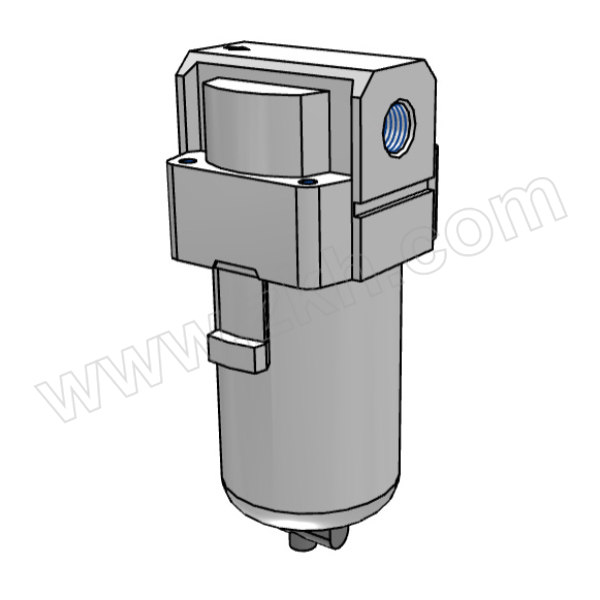 SMC AFM系列油雾分离器 AFM30-02-A 过滤精度0.3μm 接口Rc1/4 手动排水式 1个