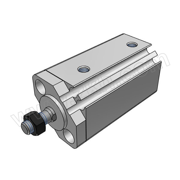 SMC CQ2W系列双杆双作用标准型薄型气缸 CDQ2WB50-50DZ 缸径50mm 行程50mm 附磁石 1个
