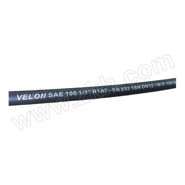 VELON 1SN一层钢丝编织液压油管 H0-101-2000-3M-BLK 1卷