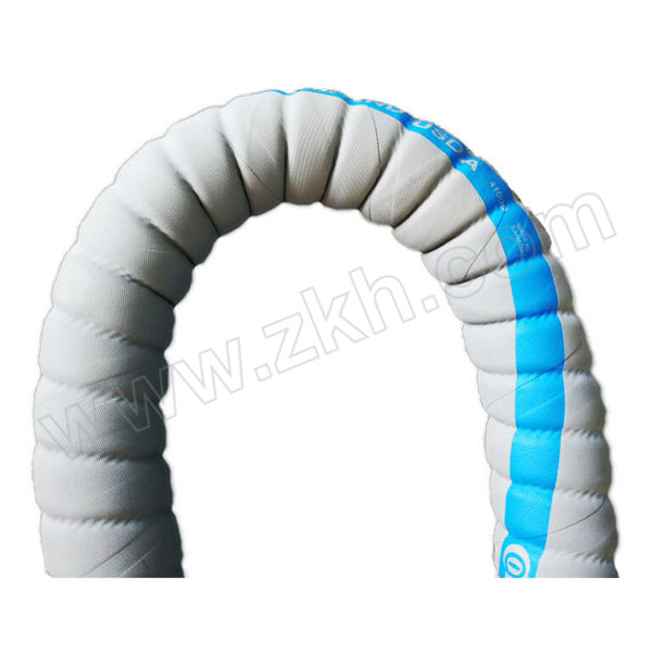 SUPFLOW/赛弗 高级食品管 A5-003-6000-1M-GRY 内径6" 壁厚8.4mm 长1m 灰色 乙烯基丁腈橡胶 压力范围-0.9~10.3bar 1卷