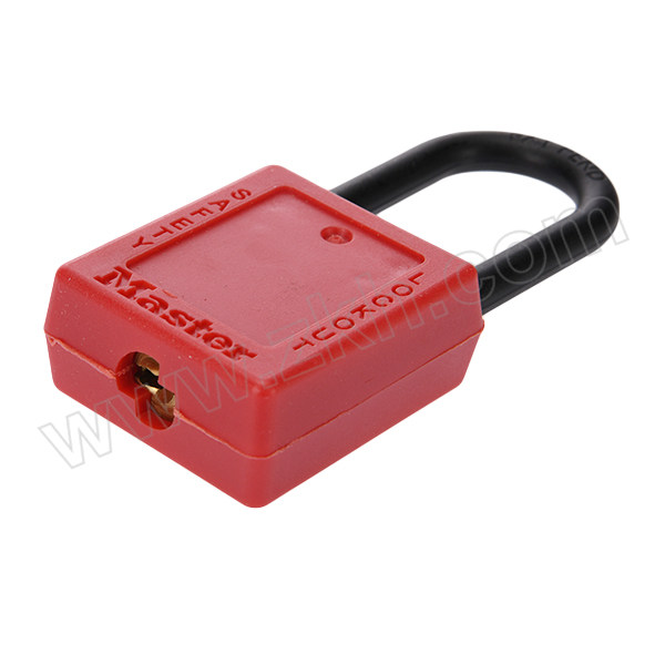 MASTERLOCK/玛斯特锁 Zenex 406系列绝缘挂锁 406KAMCNRED 红色 同花 1把