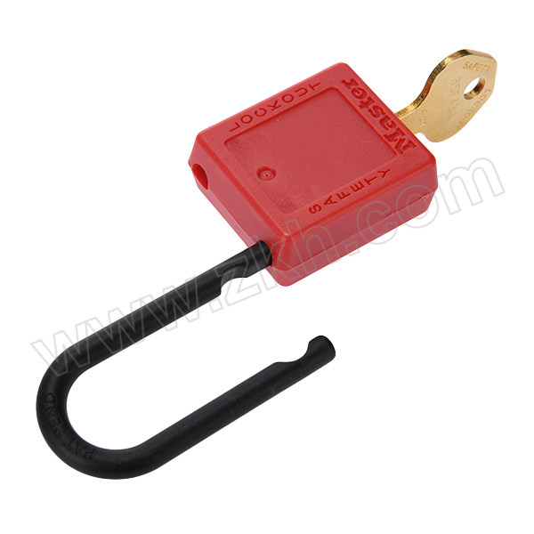 MASTERLOCK/玛斯特锁 Zenex 406系列绝缘挂锁 406KAMCNRED 红色 同花 1把