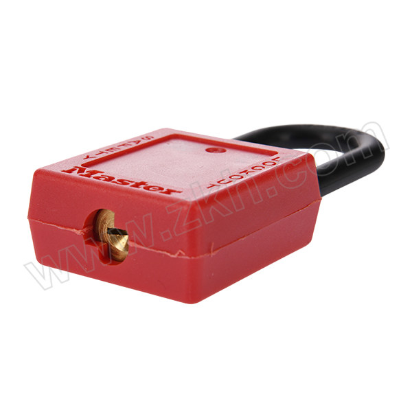 MASTERLOCK/玛斯特锁 Zenex 406系列绝缘挂锁 406KAMCNRED 红色 同花 1把