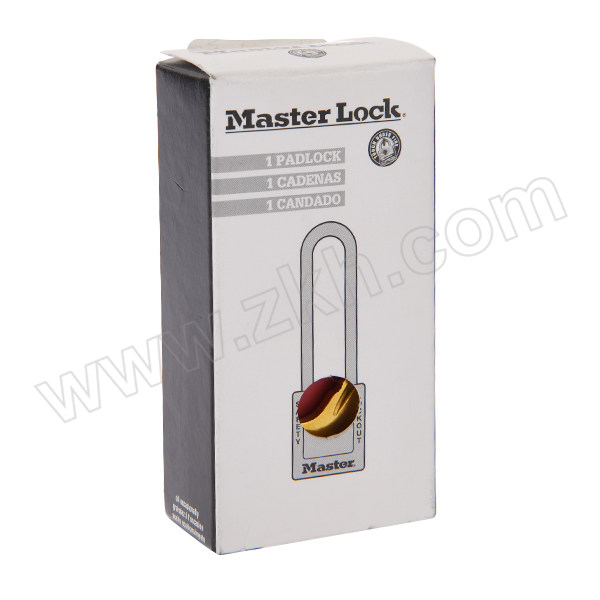 MASTERLOCK/玛斯特锁 Zenex 406系列绝缘挂锁 406KAMCNRED 红色 同花 1把