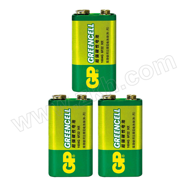 GP/超霸 碳性电池 1604G 6F22 9V 单粒装 1包