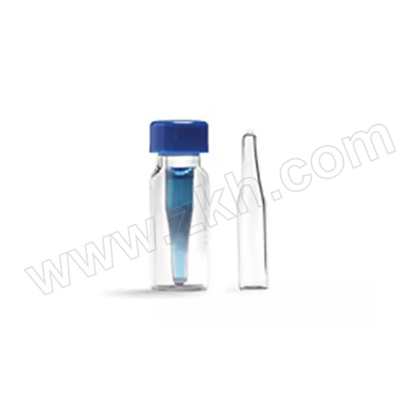 AGILENT/安捷伦 样品瓶内插管 5183-2090 200μL 玻璃 平底 用于2mL标准口样品瓶 100个 1包