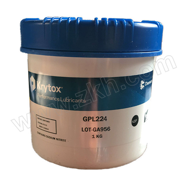 CHEMOURS/科慕 氟素润滑脂 KRYTOX GPL 224（原杜邦品牌） 1KG 1罐