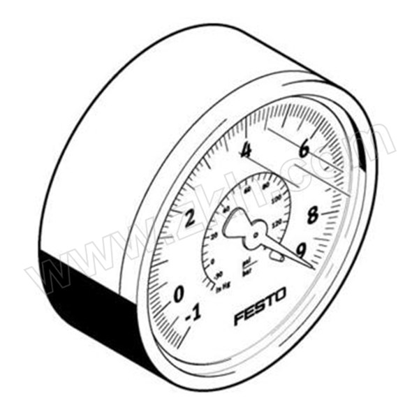 FESTO/费斯托 压力表 VAM-63-V1/9-R1/4-EN 537814 1件