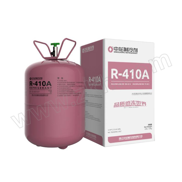 ZHONGLONG/中龙 制冷剂 R410A 10kg每瓶 1千克
