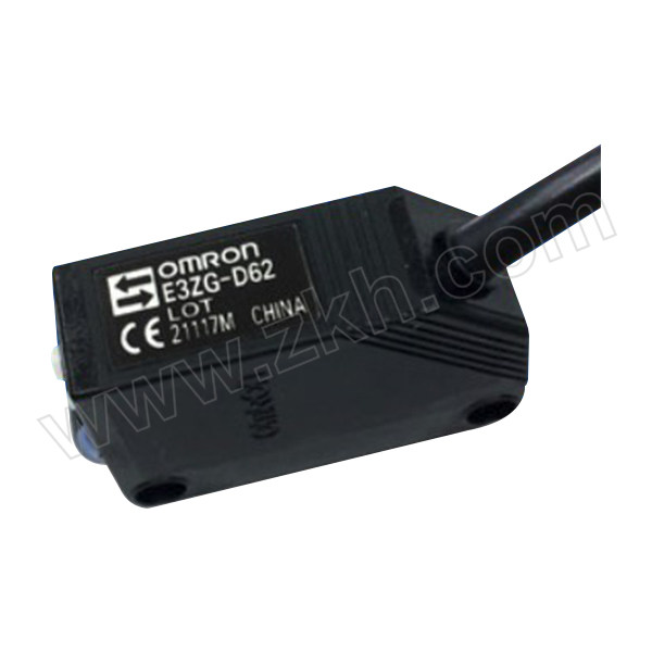 OMRON/欧姆龙 E3ZG系列内置小型放大器型光电传感器 E3ZG-D62-S 2M BY OMS 1个