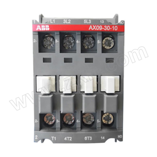 ABB AX三极交流线圈系列接触器 AX09-30-10-80*220-230V 50Hz/230-240V60Hz 3P 额定工作电流9A 1台