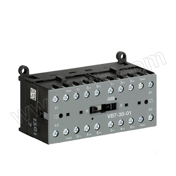 ABB VB系列微型可逆接触器 VB7-30-01*24V 40-450Hz 3P 额定工作电流12A 1只