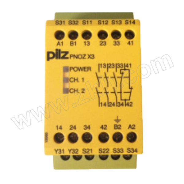 PILZ/皮尔磁 安全继电器 774310 PNOZ X3 DC24V 1个