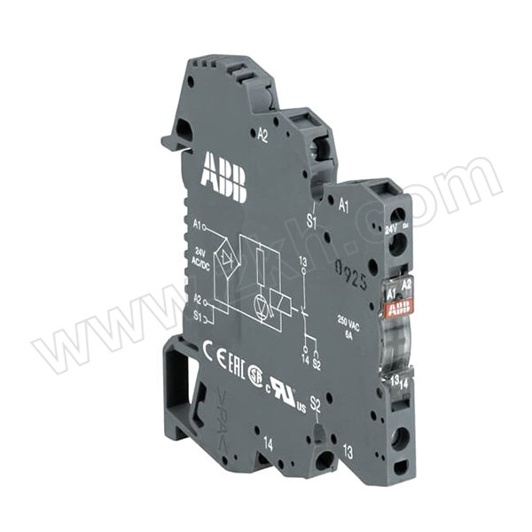 ABB 端子式中间继电器 RB121-24VDC 10085118 1盒