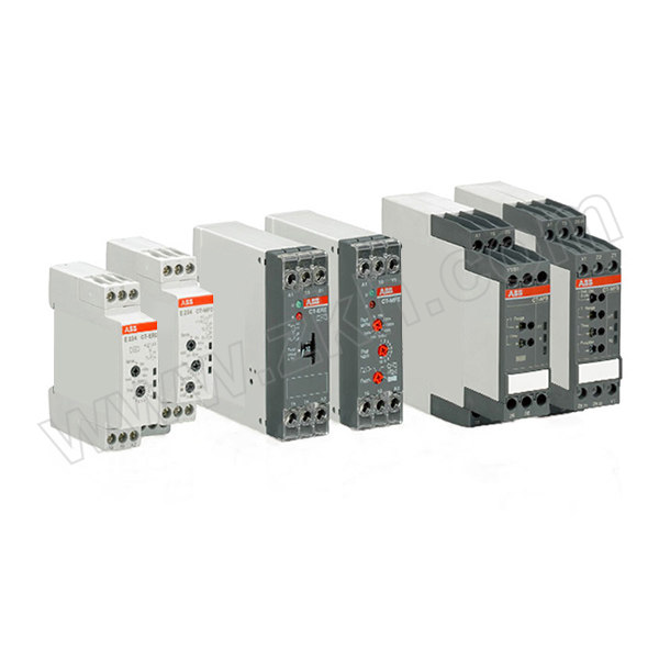 ABB CT系列时间继电器 CT-ERE 10035687 1c/o 0.1-10s 24VAC/DC 220-240VAC 1只