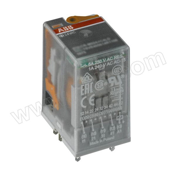 ABB CR-M系列中间继电器 CR-M230AC4L 10个 1盒