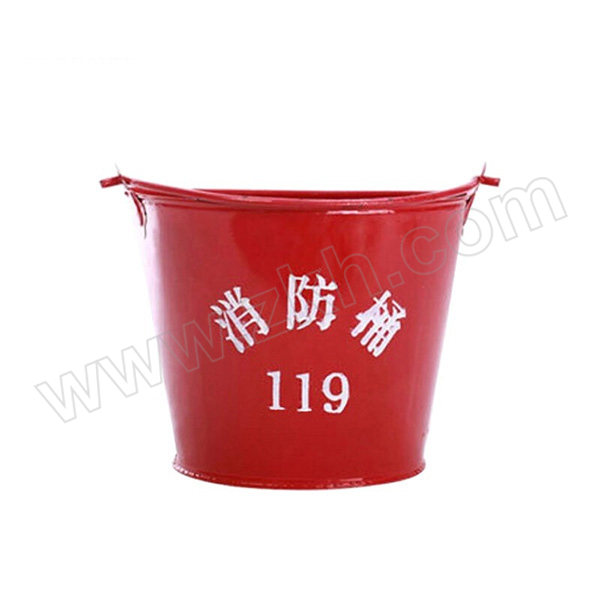 SAFEWARE/安赛瑞 消防桶 20412 红色粉末喷涂钢板 半圆形 1个
