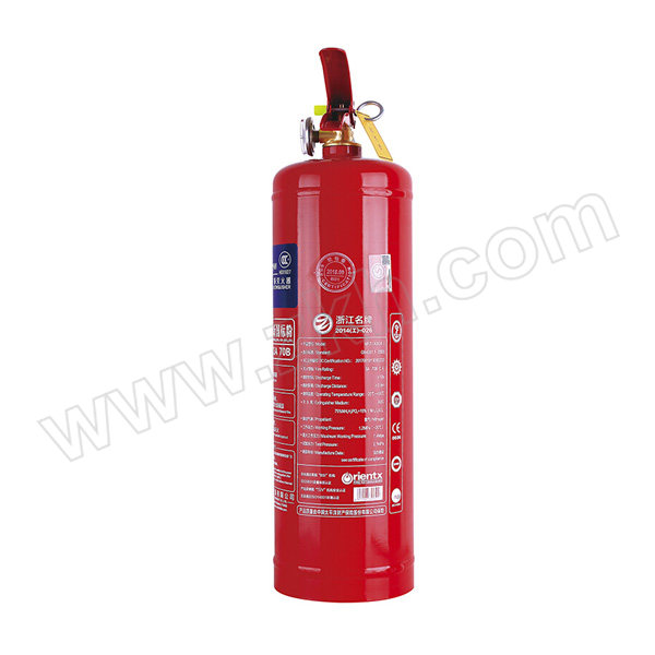 OLT/欧伦泰 手提式干粉灭火器(碳钢瓶体) MFZ/ABC4-1 灭火剂重4kg 1个