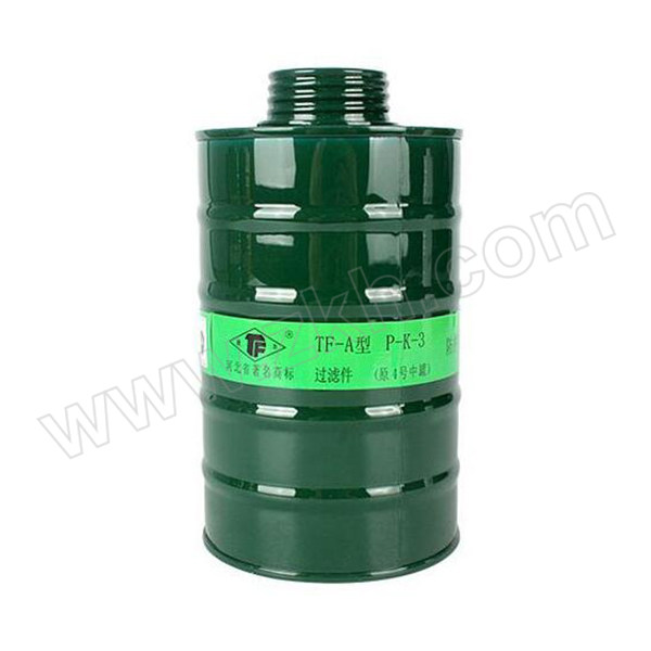 TF/唐丰 4#中型滤毒罐 P-K-3 防护硫化氢、氨气 1个