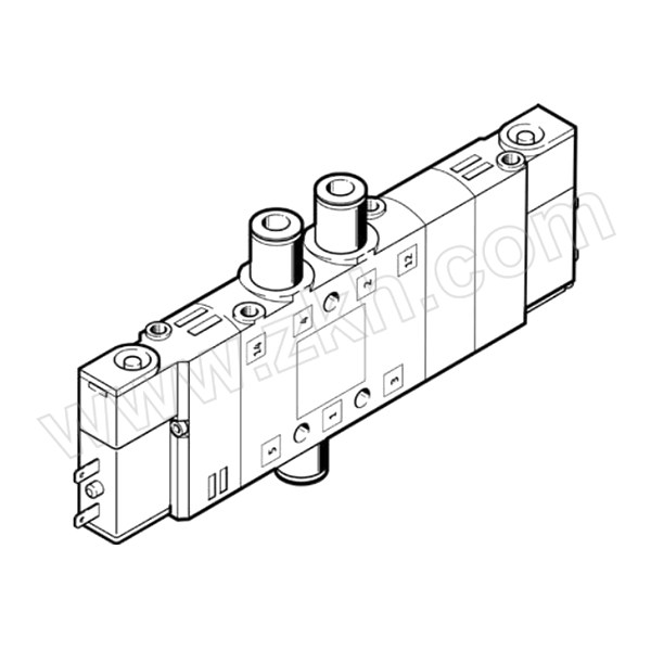 FESTO/费斯托 CPE系列双电控电磁阀 CPE10-M1BH-5/3G-QS4-B 533147 1个