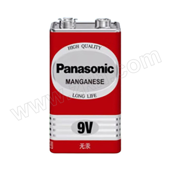 PANASONIC/松下 碳性电池 6F22ND/1S 10粒 9V 1盒