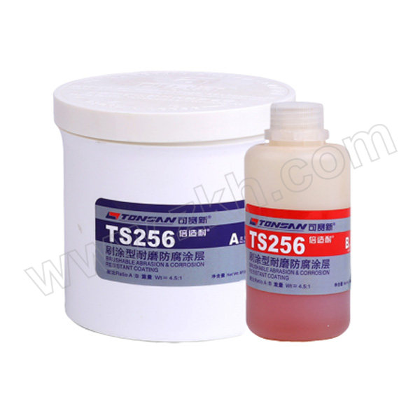TONSAN/天山可赛新 刷涂型耐磨防腐涂层 TS256 白色 1kg 1套