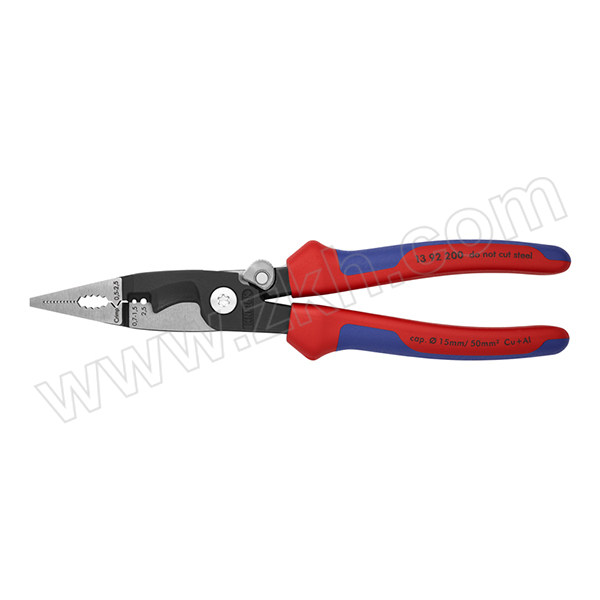 KNIPEX/凯尼派克 电工装配钳 13 92 200 200mm 1把