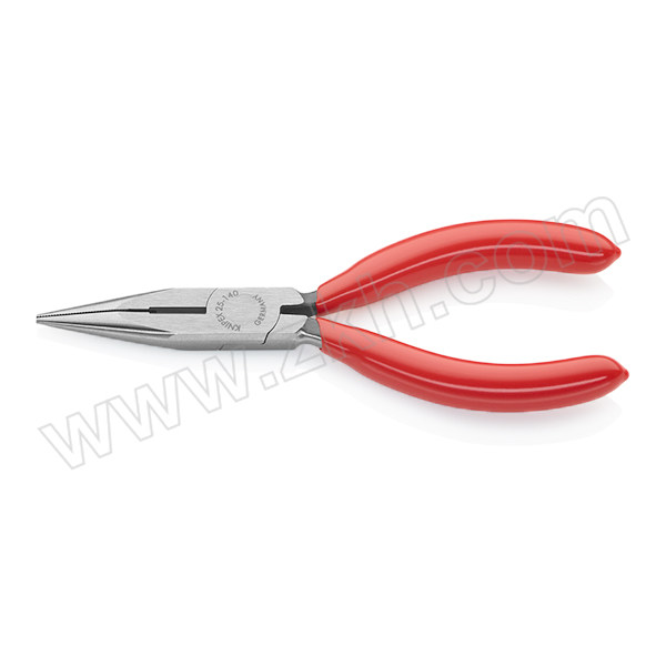 KNIPEX/凯尼派克 尖嘴钳带剪口（无线电元件用钳） 25 01 140 140mm 1把