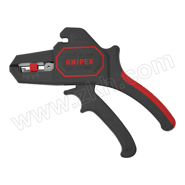 KNIPEX/凯尼派克 自动绝缘导线剥线钳 12 62 180 0.2-6.0mm² 1把