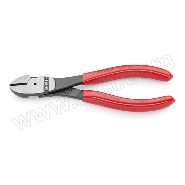 KNIPEX/凯尼派克 省力型斜口钳 74 01 160 160mm 1把