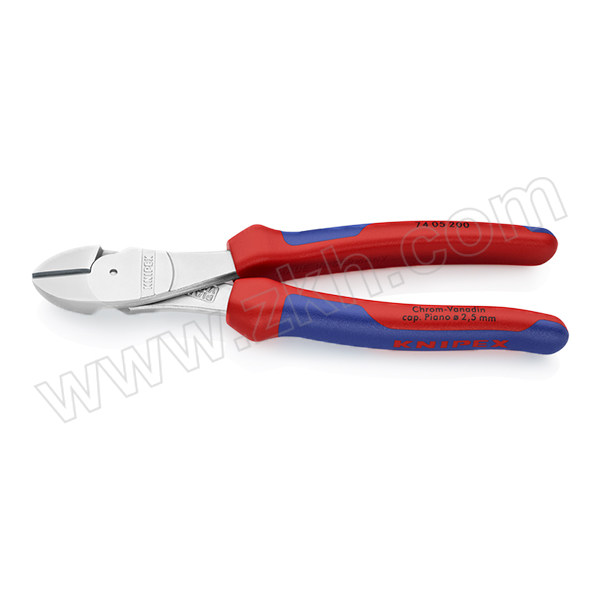 KNIPEX/凯尼派克 省力型斜口钳 74 05 200 200mm 1把