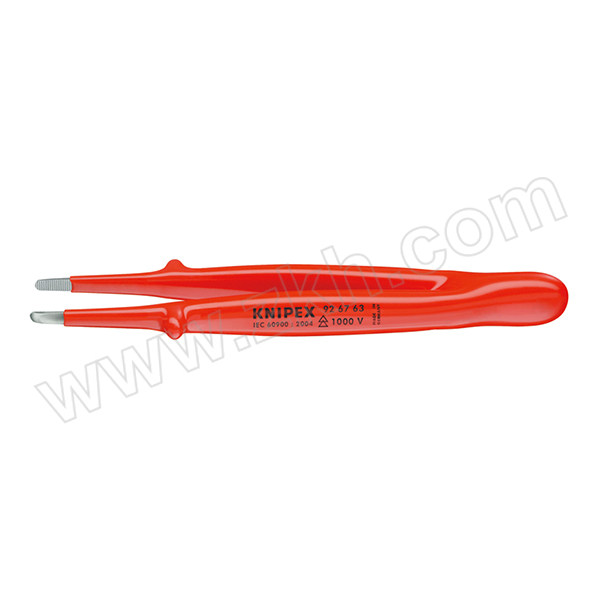 KNIPEX/凯尼派克 绝缘精密镊子 92 67 63 145mm 1支