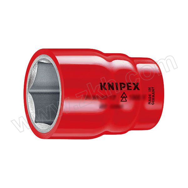 KNIPEX/凯尼派克 绝缘六角套筒 98 37 12 12mm 1只